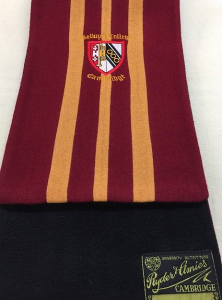 Selwyn Crested Fleece-Lined Scarf